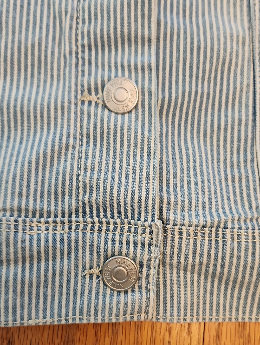 Nine West denim type jacket - Picture 12 of 16